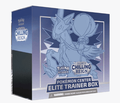 Chilling Reign Pokemon Center Elite Trainer Box Ice Rider Calyrex (Exclusive)